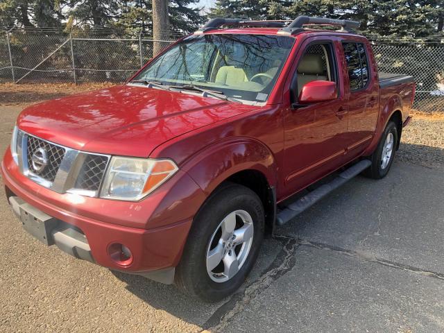 1N6AD07W37C460164 - 2007 NISSAN FRONTIER C RED photo 4