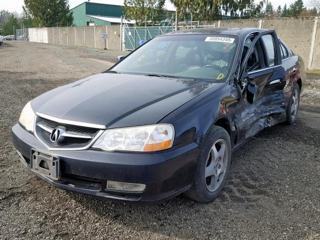 19UUA56683A053696 - 2003 ACURA 3.2TL BLACK photo 2