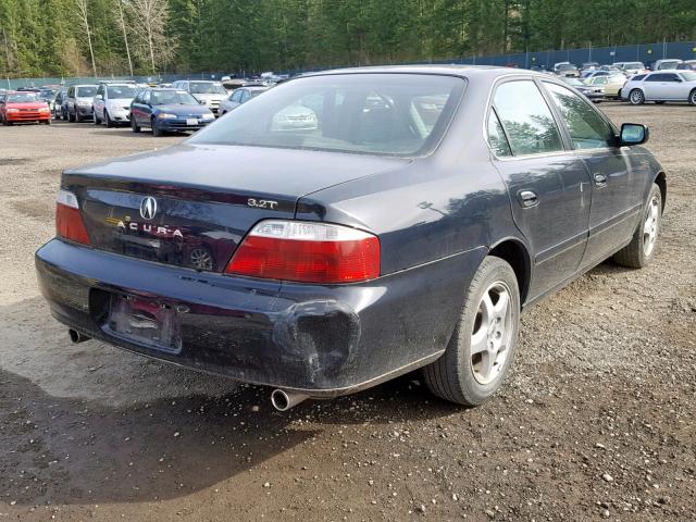 19UUA56683A053696 - 2003 ACURA 3.2TL BLACK photo 4