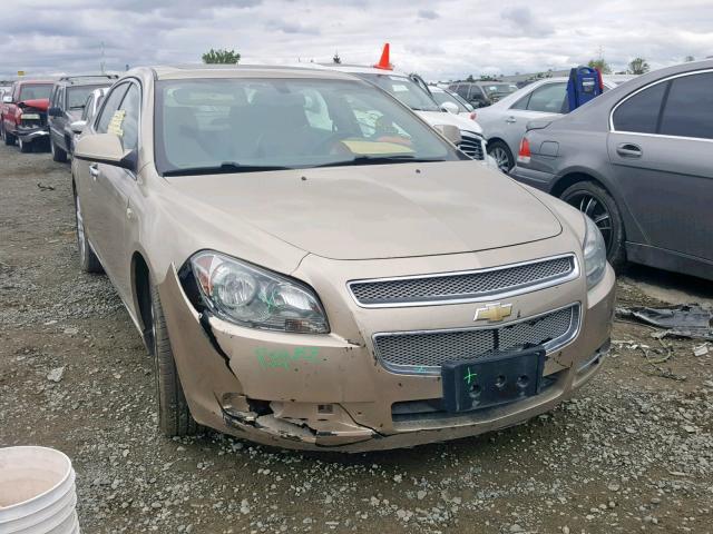 1G1ZK57778F282060 - 2008 CHEVROLET MALIBU LTZ GOLD photo 1