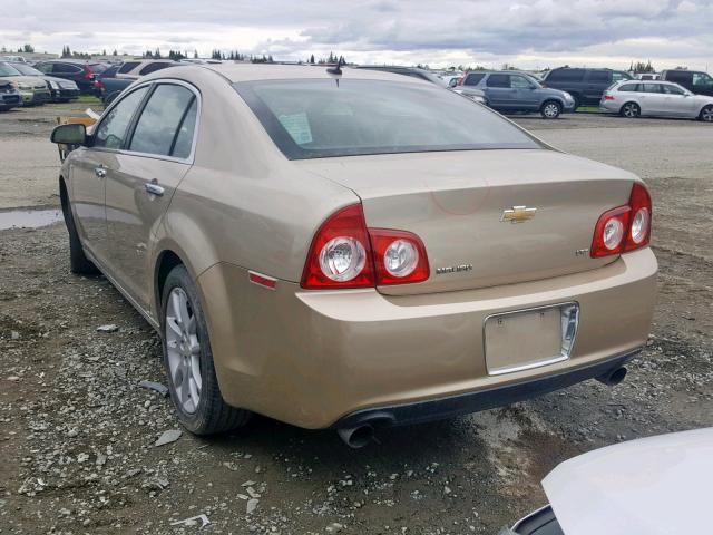 1G1ZK57778F282060 - 2008 CHEVROLET MALIBU LTZ GOLD photo 3