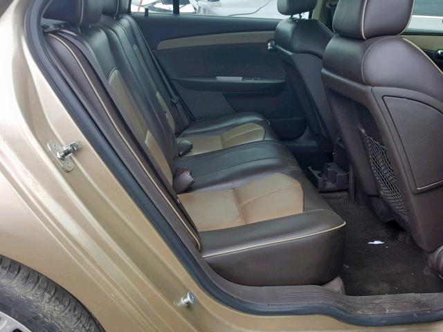 1G1ZK57778F282060 - 2008 CHEVROLET MALIBU LTZ GOLD photo 6