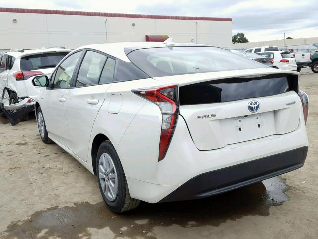 JTDKBRFU3J3081156 - 2018 TOYOTA PRIUS Ağ foto 3