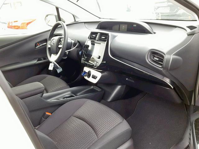 JTDKBRFU3J3081156 - 2018 TOYOTA PRIUS Ağ foto 5