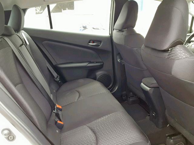 JTDKBRFU3J3081156 - 2018 TOYOTA PRIUS Ağ foto 6