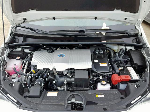 JTDKBRFU3J3081156 - 2018 TOYOTA PRIUS Ağ foto 7