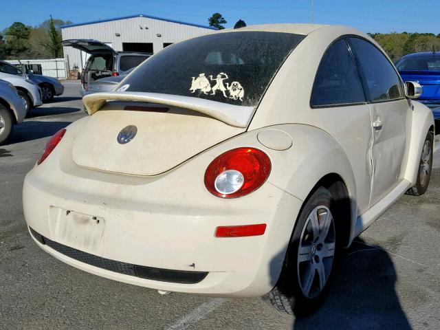 3VWRW31C06M413751 - 2006 VOLKSWAGEN NEW BEETLE Creme Foto 4
