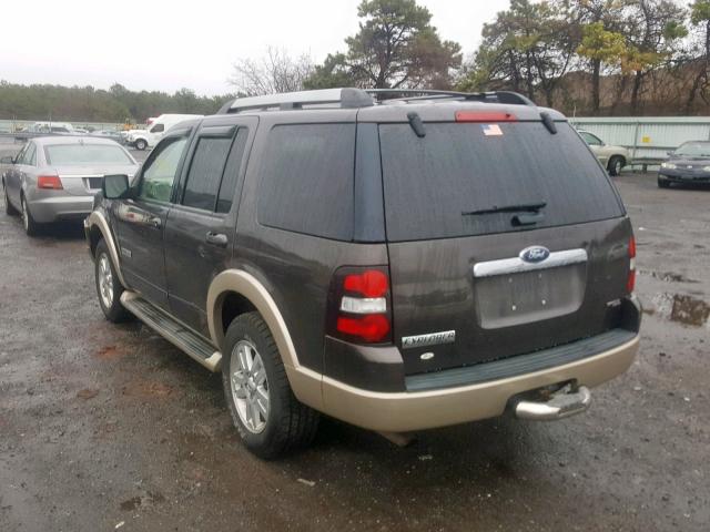 1FMEU74E56UA59373 - 2006 FORD EXPLORER E BROWN photo 3