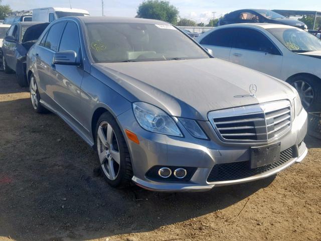 WDDHF5GB8AA117039 - 2010 MERCEDES-BENZ E 350 GRAY photo 1