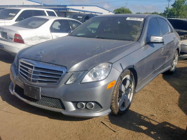 WDDHF5GB8AA117039 - 2010 MERCEDES-BENZ E 350 GRAY photo 2