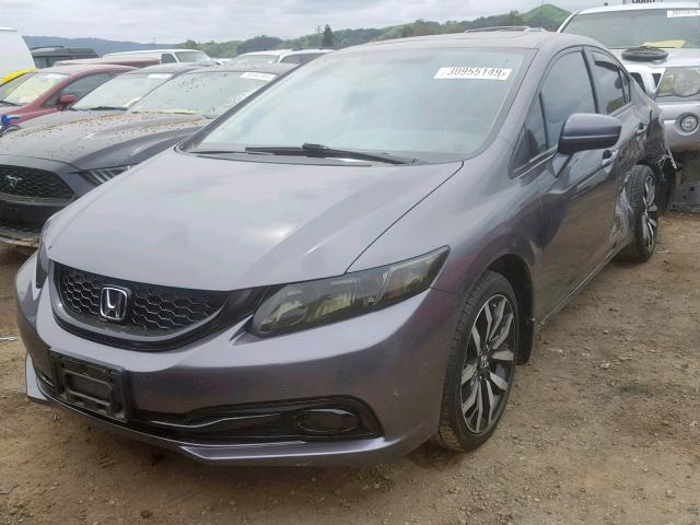 19XFB2F98FE247000 - 2015 HONDA CIVIC EXL 石墨色 照片 2