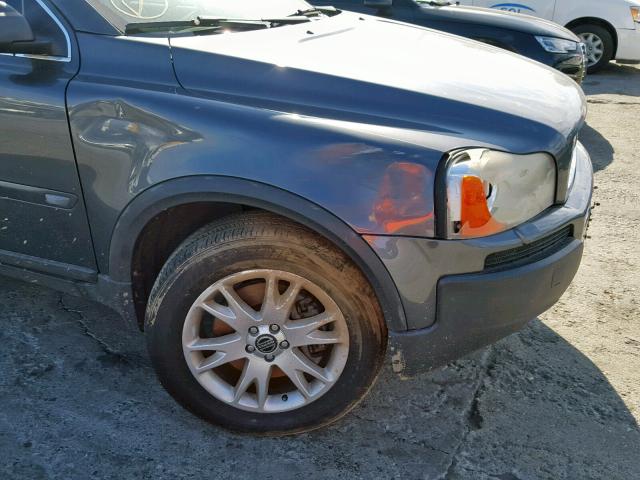 YV1CZ852151209237 - 2005 VOLVO XC90 V8 GRAY photo 9