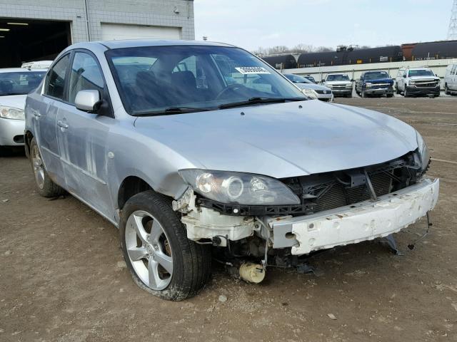 JM1BK123541104824 - 2004 MAZDA 3 S SILVER photo 1