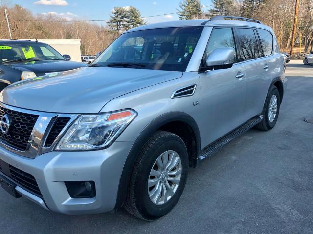 JN8AY2NC0H9509609 - 2017 NISSAN ARMADA SV SILVER photo 2