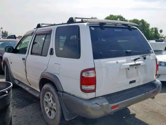 JN8AR07S1XW378969 - 1999 NISSAN PATHFINDER WHITE photo 3