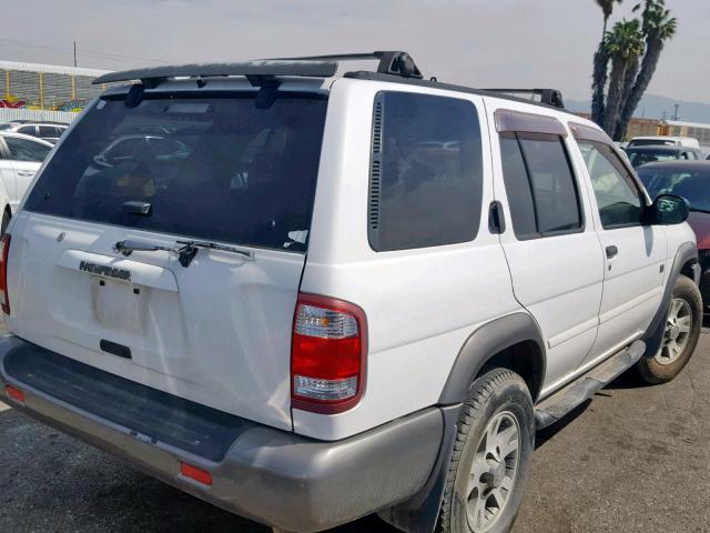 JN8AR07S1XW378969 - 1999 NISSAN PATHFINDER WHITE photo 4