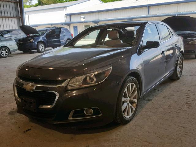 1G11F5SLXFF163003 - 2015 CHEVROLET MALIBU LTZ CHARCOAL photo 2