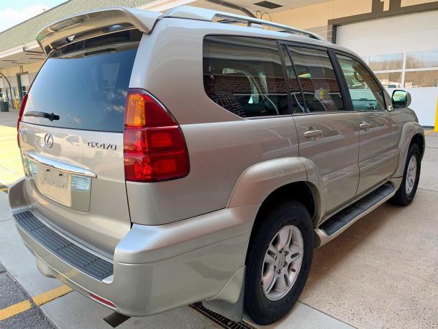 JTJBT20X240064522 - 2004 LEXUS GX 470 TAN photo 3