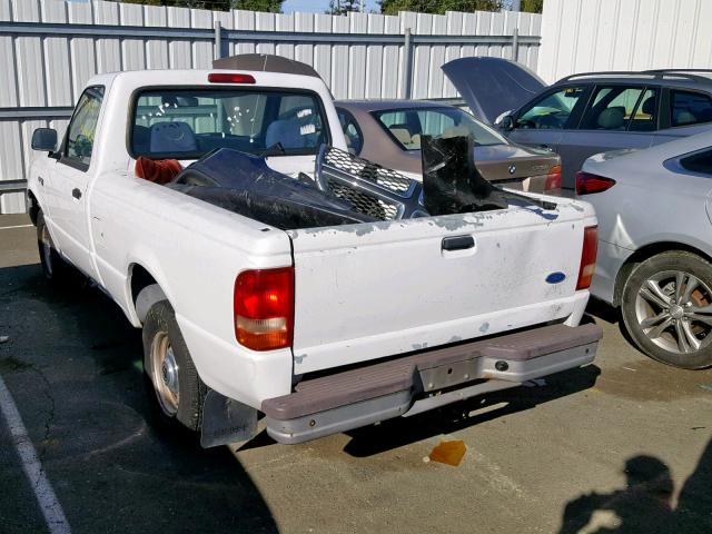 1FTCR10A9TTA45555 - 1996 FORD RANGER WHITE photo 3