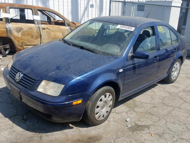 3VWRK69M33M170913 - 2003 VOLKSWAGEN JETTA GL BLUE photo 2