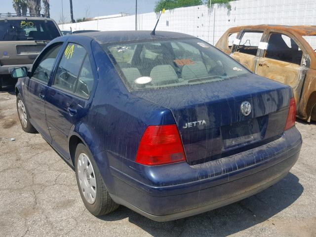 3VWRK69M33M170913 - 2003 VOLKSWAGEN JETTA GL BLUE photo 3