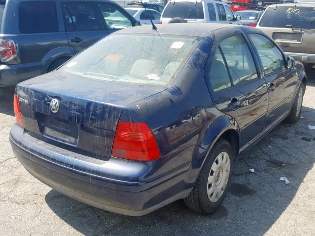 3VWRK69M33M170913 - 2003 VOLKSWAGEN JETTA GL BLUE photo 4