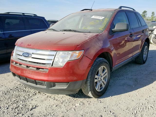 2FMDK36C88BA82788 - 2008 FORD EDGE SE RED photo 2