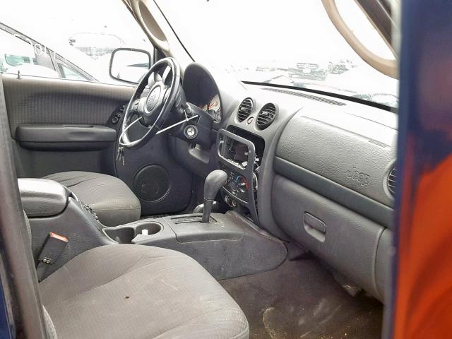 1J4GL48K32W297908 - 2002 JEEP LIBERTY SP BLUE photo 6