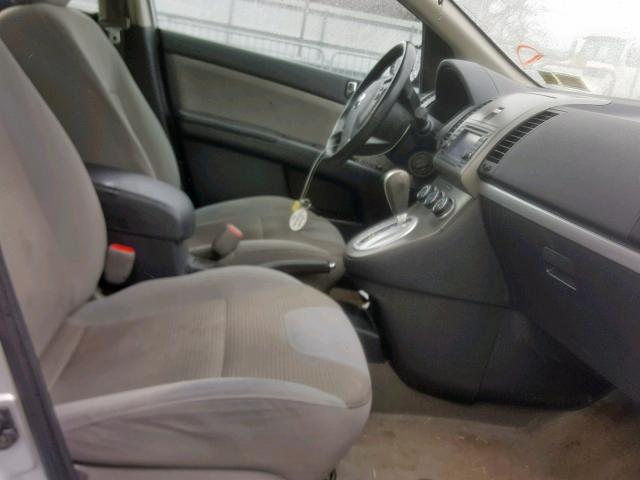 3N1AB6AP4BL713313 - 2011 NISSAN SENTRA 2.0 SILVER photo 5