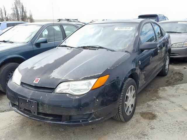 1G8AM12F55Z110734 - 2005 SATURN ION LEVEL BLACK photo 2