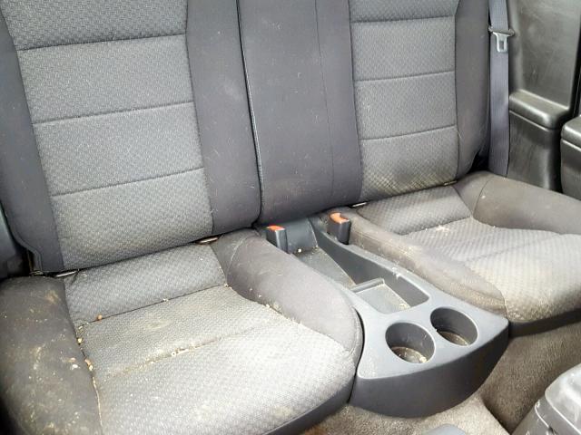 1G8AM12F55Z110734 - 2005 SATURN ION LEVEL BLACK photo 6