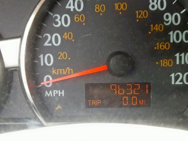 1G8AM12F55Z110734 - 2005 SATURN ION LEVEL BLACK photo 8