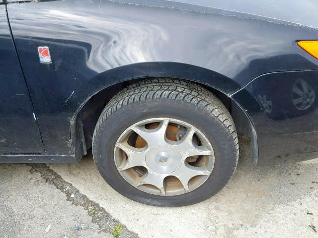 1G8AM12F55Z110734 - 2005 SATURN ION LEVEL BLACK photo 9
