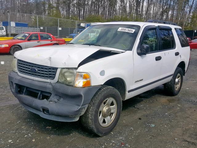 1FMDU72K64UB98641 - 2004 FORD EXPLORER X WHITE photo 2