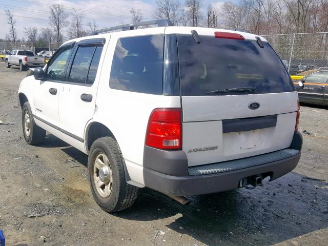1FMDU72K64UB98641 - 2004 FORD EXPLORER X WHITE photo 3