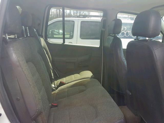 1FMDU72K64UB98641 - 2004 FORD EXPLORER X WHITE photo 6