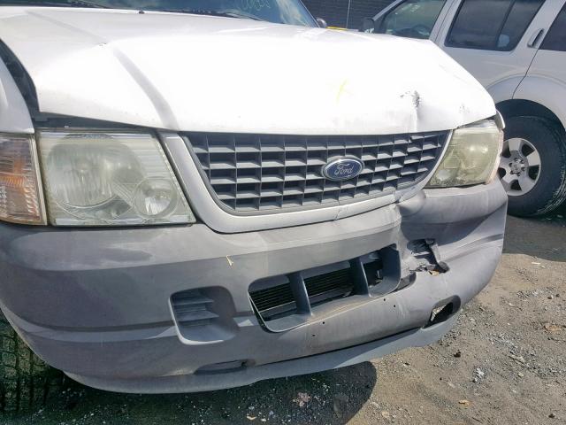 1FMDU72K64UB98641 - 2004 FORD EXPLORER X WHITE photo 9