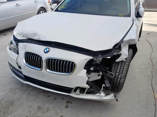 WBA5B1C57FD921014 - 2015 BMW 535 I WHITE photo 9