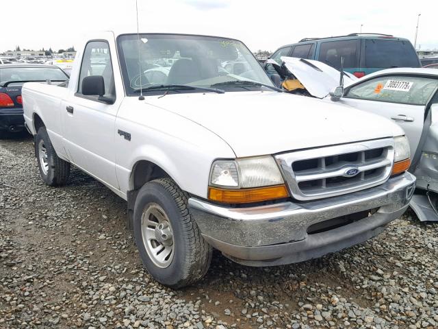 1FTYR10C5XUA49819 - 1999 FORD RANGER WHITE photo 1