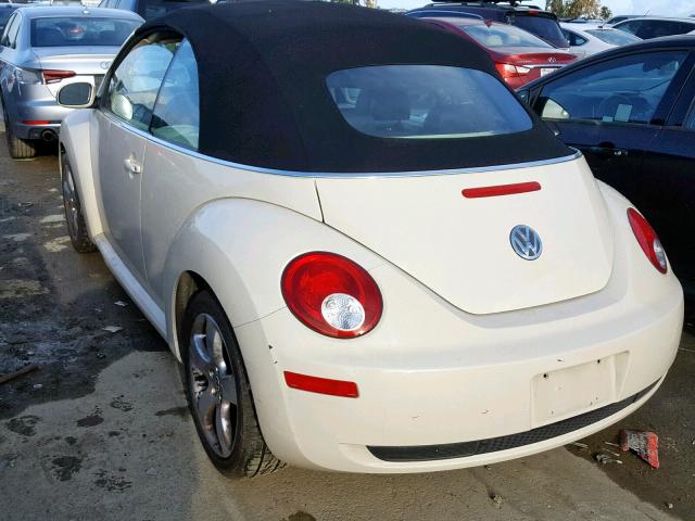 3VWSF31Y26M312241 - 2006 VOLKSWAGEN NEW BEETLE კრემისფერი ფოტო 3