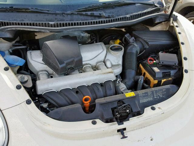 3VWSF31Y26M312241 - 2006 VOLKSWAGEN NEW BEETLE კრემისფერი ფოტო 7