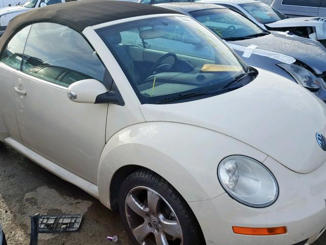 3VWSF31Y26M312241 - 2006 VOLKSWAGEN NEW BEETLE კრემისფერი ფოტო 9