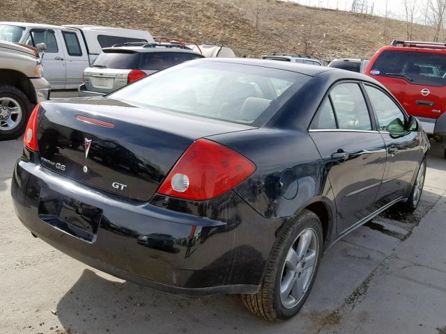 1G2ZH57N984119463 - 2008 PONTIAC G6 GT BLACK photo 4