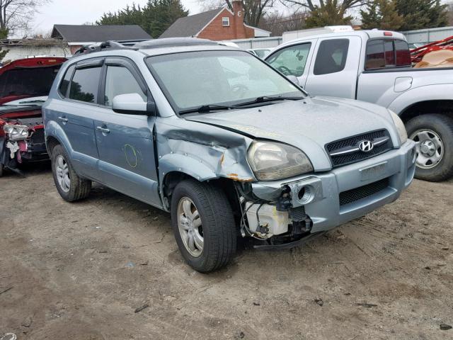 KM8JN72D26U371141 - 2006 HYUNDAI TUCSON GLS GREEN photo 1