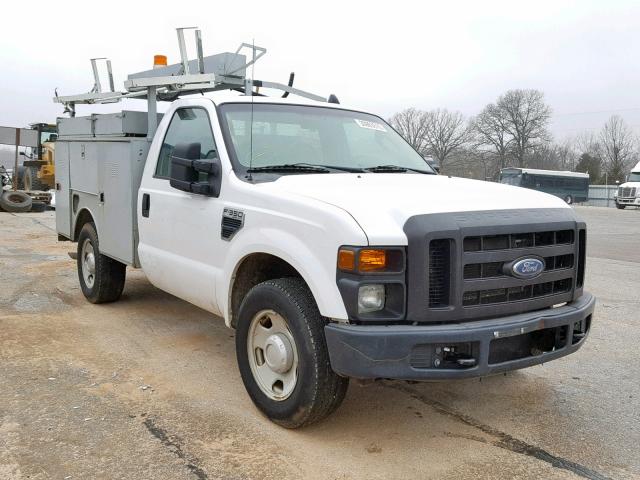 1FTWF30558EA26968 - 2008 FORD F350 SRW S WHITE photo 1