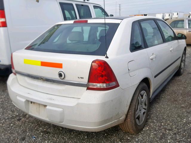 1G1ZS62815F211941 - 2005 CHEVROLET MALIBU MAX 白色 照片 4