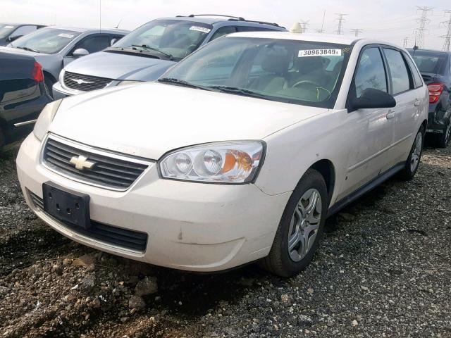 1G1ZS618X6F259702 - 2006 CHEVROLET MALIBU MAX 白色 照片 2