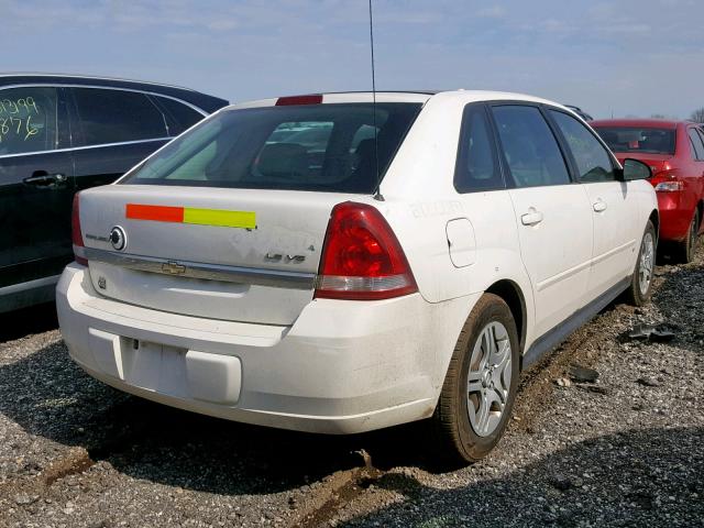 1G1ZS618X6F259702 - 2006 CHEVROLET MALIBU MAX 白色 照片 4