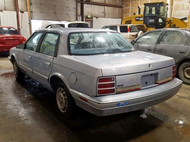 1G3AG55M0R6307588 - 1994 OLDSMOBILE CUTLASS CI BLUE photo 3