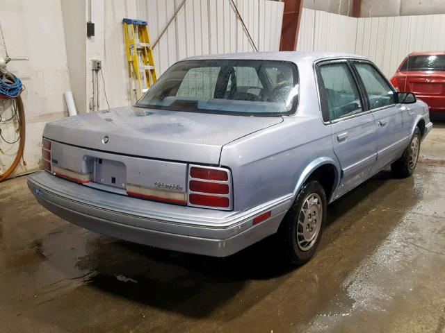 1G3AG55M0R6307588 - 1994 OLDSMOBILE CUTLASS CI BLUE photo 4